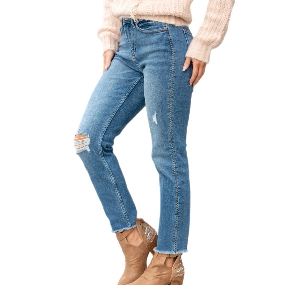Judy Blue Howdy High Waist Boyfriend - Picture 8 of 15